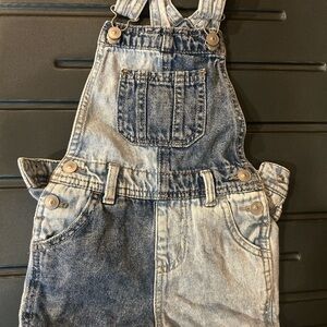 Wonder Nation Blue Denim Kids Overalls